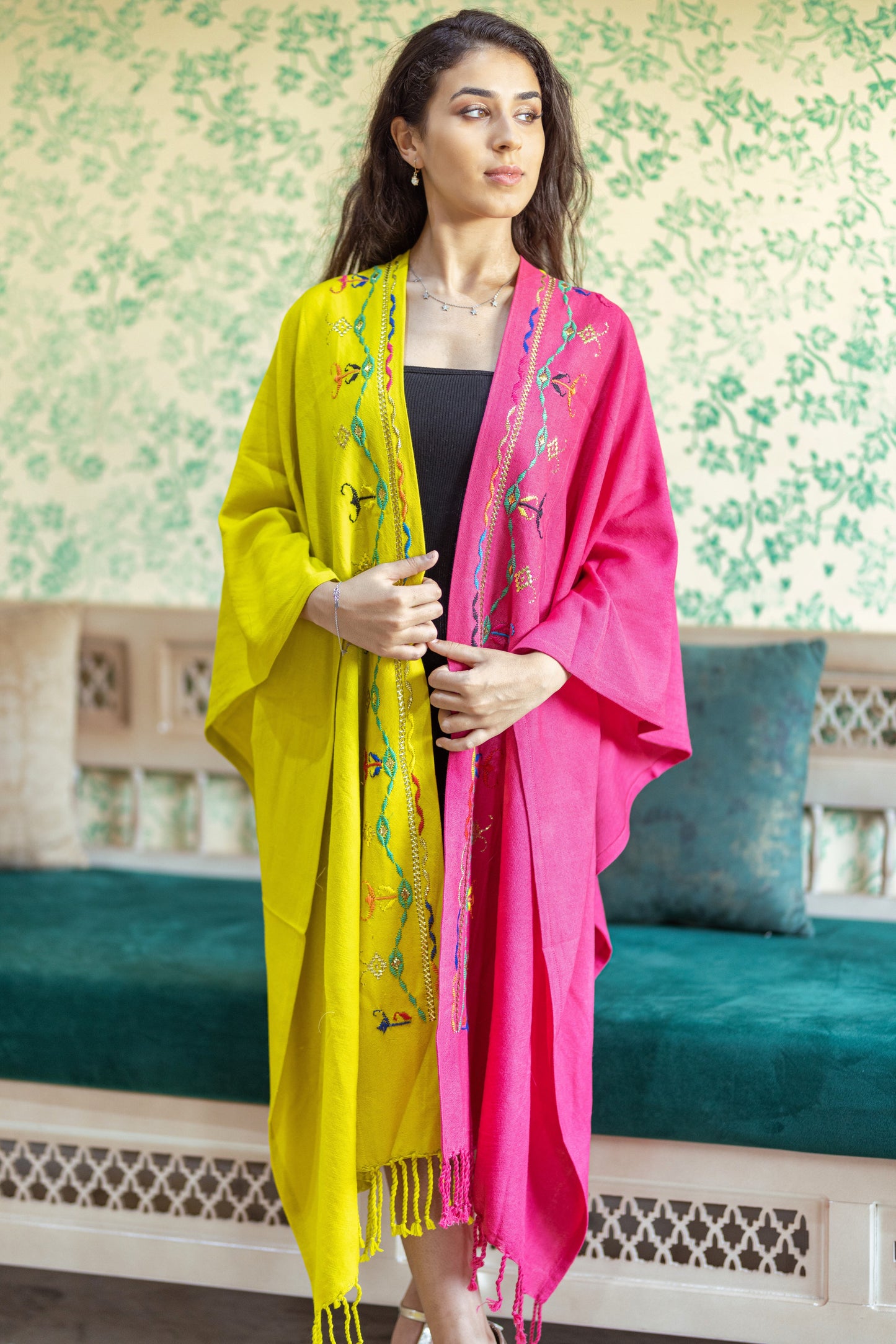 Cape kimono