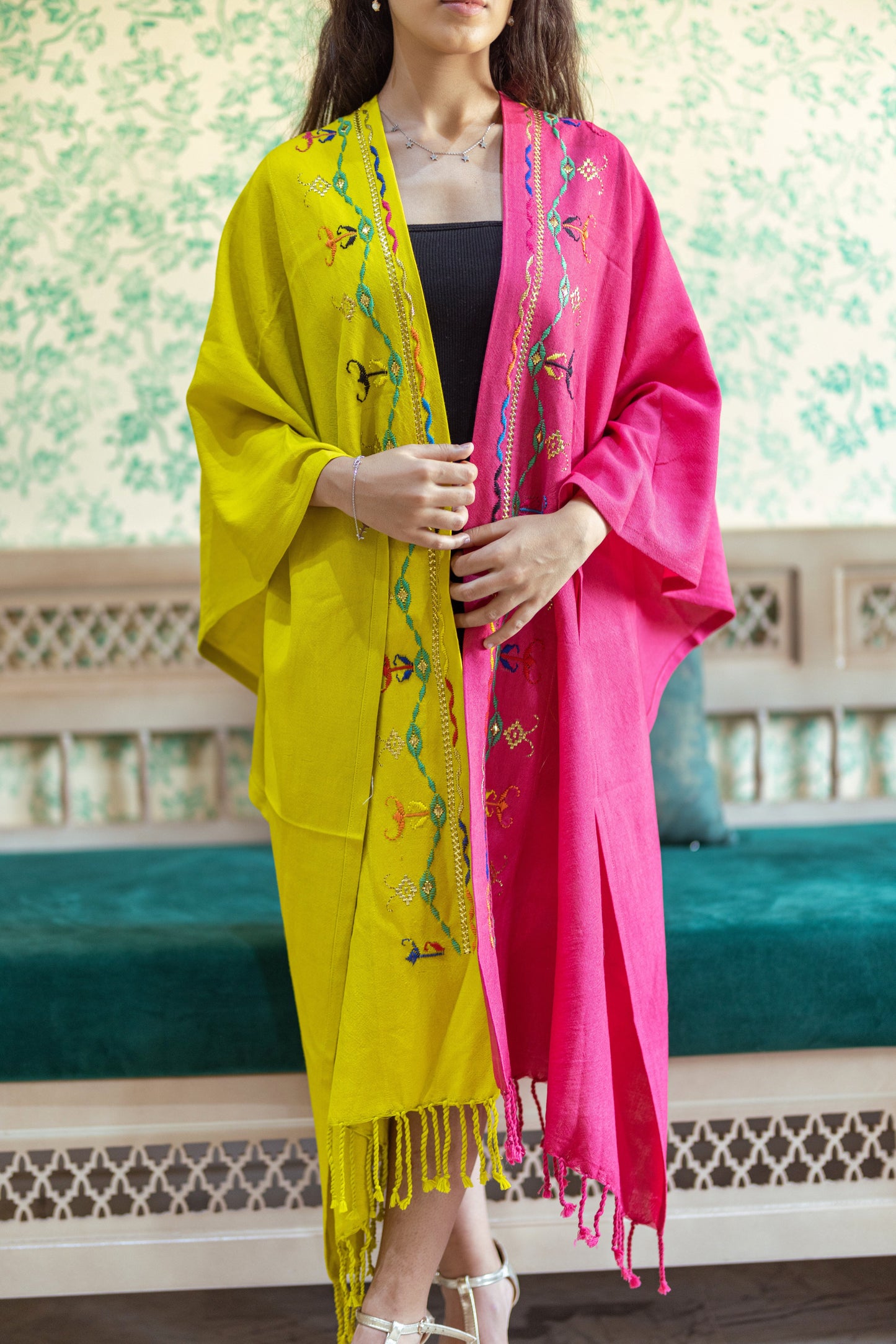 Cape kimono
